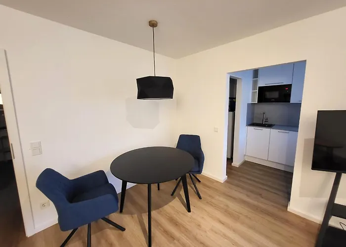 Neu! Moderne 2-Zimmer-Ferienwohnung Am Kurpark