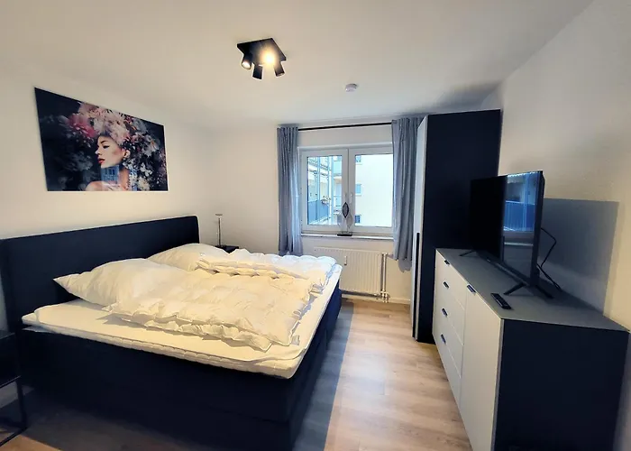 Neu! Moderne 2-Zimmer-Ferienwohnung Am Kurpark